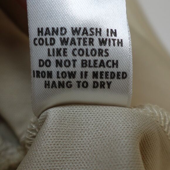 Stella Dallas mini SKIRT womens SMALL ruched scrunched beige Y2k club party rave - Picture 10 of 12